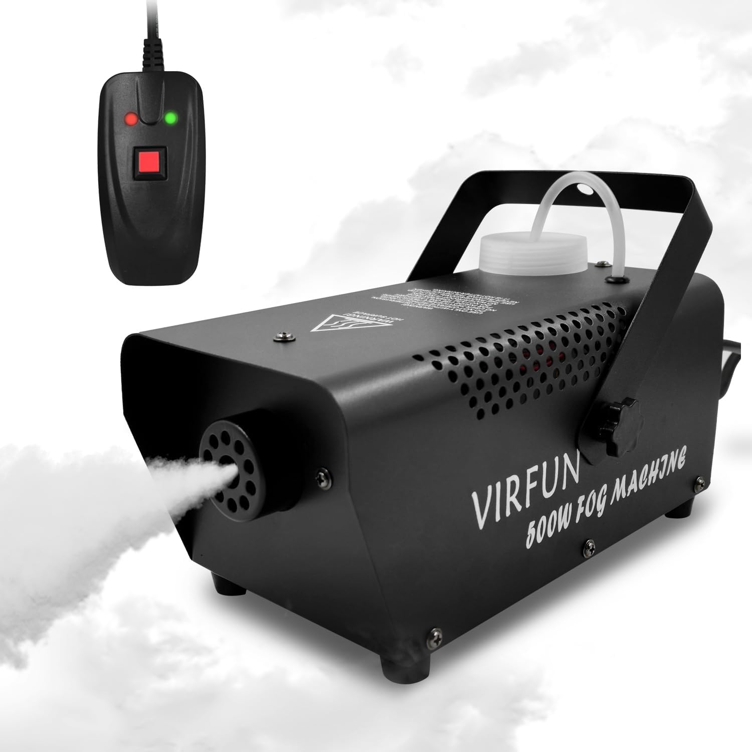 Virfun Fog Machine 500W with Auto Mode and 500ml Tank